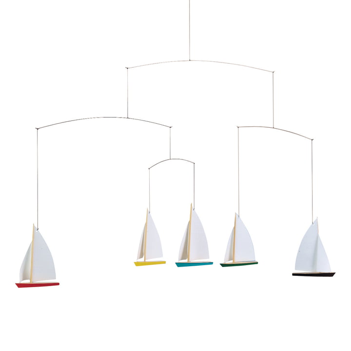 Mobile Flested Arte d'appendere Dinghy-Regata 5