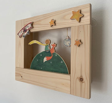 Lucistorie In Legno Soggetto Piccolo Principe Fatte A Mano Dal Signor T