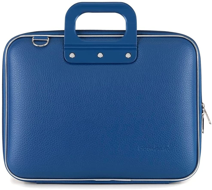 Borsa Bombata Classic Blu Cobalto 15,6