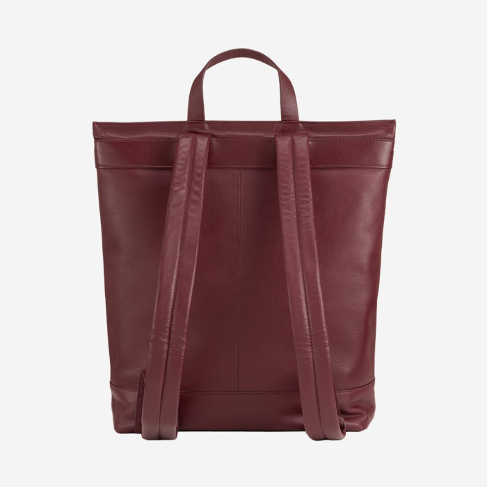 Zaino Oslo In Pelle Burgundy